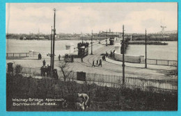 * Barrow In Furness - Cumberland (United Kingdom - England) * (86/29) Walney Bridge Approach, Tram, Vicinal, Canal, Quai - Barrow-in-Furness