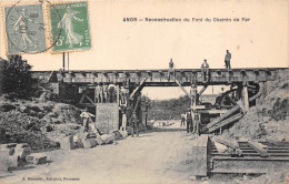 59-ANOR-RECONSTRUCTION DU PONT DU CHEMIN DE FER - Autres & Non Classés