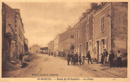 36-SAINT-MARCEL- ROUTE DE SAINT-GAULTIER LA POSTE - Andere & Zonder Classificatie