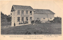 39-BAUME-LES-MESSIEURS- BELVEDERE DES ROCHES A 515 M DEPUIS L'HÔTEL VUE D'ENSEMBLE DU GOUFFRE DU BAUME - Baume-les-Messieurs