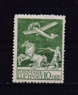 DANEMARK 1925 PA N°1 NEUF AVEC CHARNIERE - Luchtpostzegels
