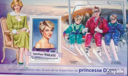 Togo Block 1419 (kompl. Ausgabe) Postfrisch 2017 Prinzessin Diana - Togo (1960-...)