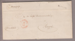 CH Heimat SG St.Fiden (St.Gallen) 1855-01-25 Armensache über Wattwyl Nach Kappel - Storia Postale