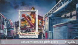 Togo Block 1415 (kompl. Ausgabe) Postfrisch 2017 Feuerwehrfahrzeuge - Togo (1960-...)