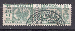 Z6109 - ITALIA REGNO PACCHI SASSONE N°31 - Pacchi Postali