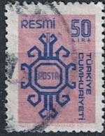Türkei Turkey Turquie - Dienst/Service Ornamente (MiNr: 162) 1981 - Gest Used Obl - Timbres De Service