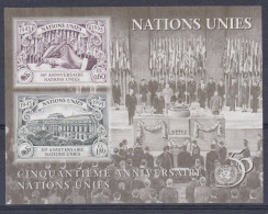 NU Genève 1995 BL 7 ** Nations Unies 50e Anniversaire Charte Main Mémorial Opera House San Francisco - Blocks & Sheetlets