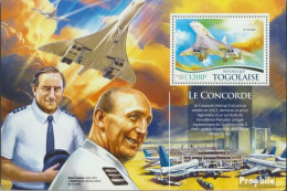 Togo Block 1177 (kompl. Ausgabe) Postfrisch 2015 Concorde - Togo (1960-...)