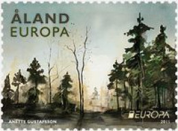 Aland Islands Åland Finland 2011 Europa CEPT Forests Stamp Mint - 2011