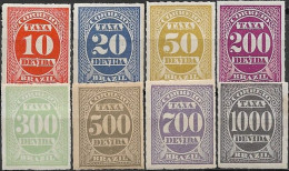 BRAZIL - COMPLETE SET POSTAGE DUE 1890 - MNH/MH - Postage Due