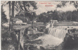 D2208) Traunfall Bei GMUNDEN - Brücke Häuser Usw. ALT 1910 - Gmunden