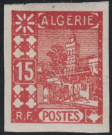 ALGERIE - N°39 -  VARIETE - NON DENTELE - NEUF - INFIME TRACE DE CHARNIERE - COTE 165€. - Usati