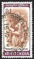 INDE   1965 -  YT  194  -   Sculpture Medievale  - Oblitéré - Used Stamps