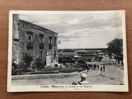 COMISO ( RAGUSA ) MONUMENTO AI CADUTI E VIA STAZIONE - Ragusa