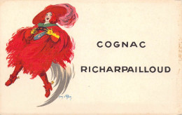 PUBLICITE - COGNAC RICHARPAILLOUD - Carte Postale Ancienne - Advertising