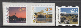 2021 New Zealand Sights Bridges Definitives "new Values" Complete Set Of 3 MNH @ BELOW FACE VALUE - Unused Stamps