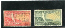 NEW ZEALAND - 1951  HEALTH  SET   FINE USED  SG 708/09 - Used Stamps