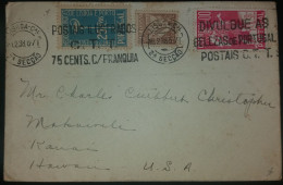 FLAMULA POSTAL - POSTAIS ILUSTRADOS/C.T.T/75CENTS. C/FRANQUIA - Lettres & Documents