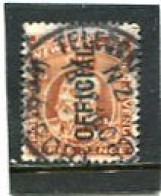 NEW ZEALAND - 1910  3d OVERPRINTED  OFFICIAL  FINE USED - Service