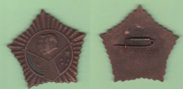 Cina China Chine Mao Tse Tung 勋章 1951 Mao Zedong Medaille Spilla - Autres & Non Classés