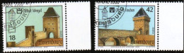 LUXEMBOURG, LUXEMBURG 2000,  SATZ MI 1512 -1513, UNESCO - WELTERBE, ESST GESTEMPELT, OBLITÉRÉ - Used Stamps