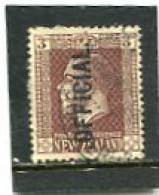 NEW ZEALAND - 1916  3d  BROWN  (diag.)  KGV  OVERPRINTED  OFFICIAL  FINE USED - Service