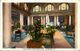 Virginia Richmond Jefferson Hotel Palm Court  - Richmond