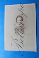 C.D.V. -Photo-Carte De Visite  Studio Atelier  Philipp Hoff Frankfurt - Identifizierten Personen