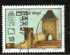 LUXEMBOURG, LUXEMBURG 2000,  MI 1512 , UNESCO - WELTERBE,  GESTEMPELT, OBLITÉRÉ - Gebruikt