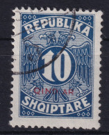 ALBANIA 1920 - Canceled - Sc# J31 - Postage Due - Albanië