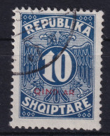 ALBANIA 1920 - Canceled - Sc# J31 - Postage Due - Albania