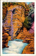 New York Ausable Chasm The Devil's Oven 1955 - Adirondack