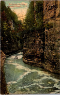 New York Ausable Chasm Returning The Boat  - Adirondack