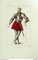 Figure D'histoire Chevalier BAYARD Au XVIº S. - Stampe & Incisioni
