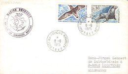 TAAF - LETTER 1976 PORT-AUX-FRANCAIS - DE Mi 104, 105 / *1164 - Briefe U. Dokumente