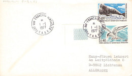 TAAF - LETTER 1976 PORT-AUX-FRANCAIS - DE Mi 103, 106 / *1165 - Briefe U. Dokumente
