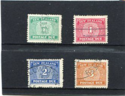 NEW ZEALAND - 1939   POSTAGE DUES SET  FINE USED - Timbres-taxe