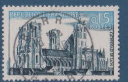 Cathédrale De Laon,  N° 1235, Petite Variété, Nuages Noirs ( V2307B/7.6) - Usados