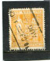 NEW ZEALAND - 1931   POSTAL FISCAL  1/3  ORANGE  FINE USED - Fiscaux-postaux