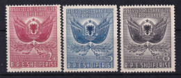 ALBANIA 1951 - MNG - Mi 500-502 - Albanien