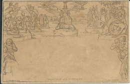 GRANDE BRETAGNE MULREADY HISTOIRE POSTALE RAREMENT PROPOSEE DANS CET ETAT 1er TELEGRAMME VICTORIA LETTRE COVER - 1840 Enveloppes Mulready