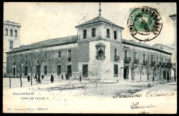 CPA ESPANA Espagne - VALLADOLID - CASA De FELIPE II ° Hauser Y Menet 474 ** Collectionneur échangiste F. Odriozola - Valladolid