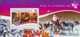 Togo Block 1118 (kompl. Ausgabe) Postfrisch 2014 Weihnachten - Togo (1960-...)
