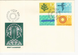 SBK 395-98, Mi 460-63 - FDC