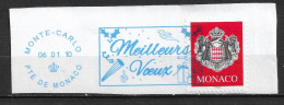 MONACO  N° 2280  MEILLEURS VOEUX - Used Stamps