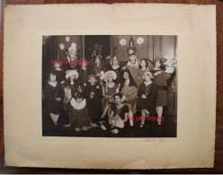 Photo 1900's Groupe De Femmes Carnaval Fête Vintage Print Tirage Ancien - Old (before 1900)