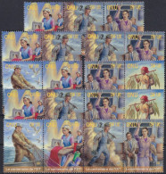 UNO GENF 2019 Mi-Nr. 1080/84 - 7 Verschiedene Waagerechte Zusammendrucke ** MNH - Unused Stamps