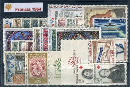 Francia 1964. Completo ** MNH. - 1960-1969