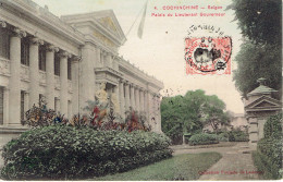 Cochinchine Saigon Palais Du Lieutenant Gouverneur Couleur 1909  - Vietnam