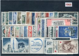 Francia 1965. Completo 33 S ** MNH. - 1960-1969